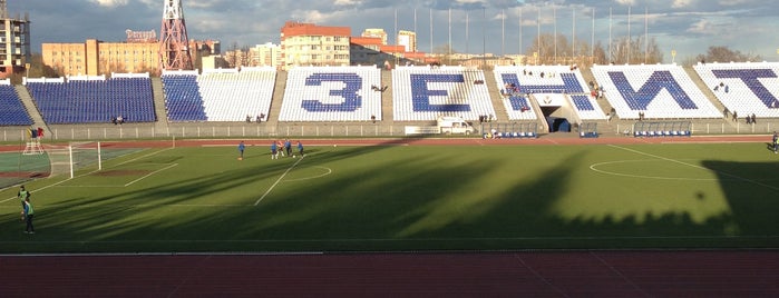 Стадион «Зенит» is one of Favorite Заведения на свежем воздухе.