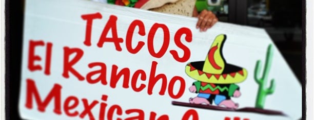 Tacos El Rancho is one of สถานที่ที่ Liz ถูกใจ.