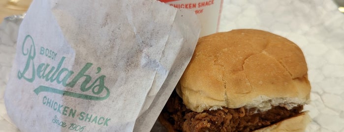 Bossy Beulah’s Chicken Shack is one of Places to try.