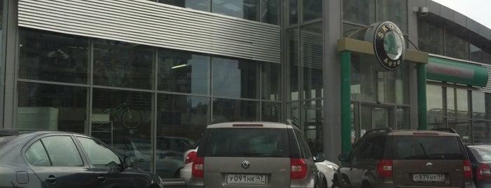 «Авто Премиум» на Хасанской is one of SKODA SPb.