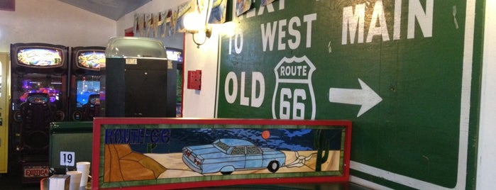 Route 66 Pizza Palace is one of Road.