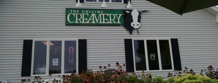 The Collins Creamery is one of สถานที่ที่บันทึกไว้ของ James.