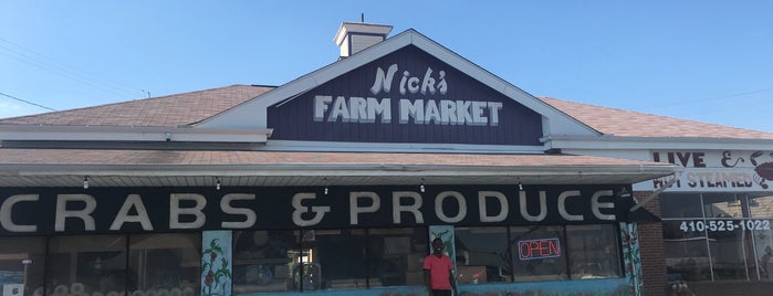Nick's Farm And Crab Market is one of Baltimore.