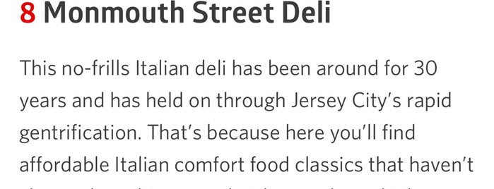 Monmouth Street Deli is one of 🇺🇸AmeRiCaN🇺🇸.