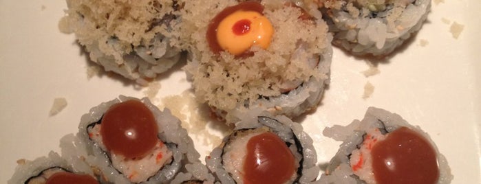 Tenjin Sushi is one of date night.