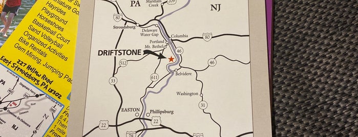 Driftstone On The Delaware is one of Camping.