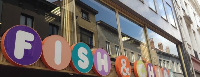 Fish and Chips is one of Shops that are worth a visit in Antwerp.