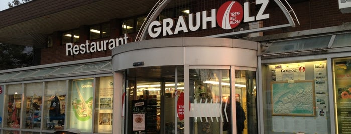 Raststätte/Restaurant Grauholz Nord is one of Dirk'in Beğendiği Mekanlar.