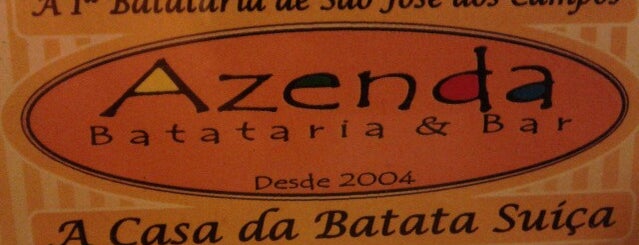 Azenda Batataria & Bar is one of São José dos Campos (Completo).