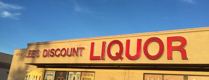 Lee's Discount Liquor is one of shadowbox.