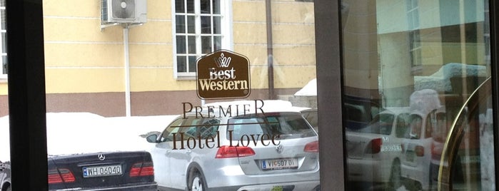 BEST WESTERN PREMIER Hotel Lovec is one of Accommodation in Bled.