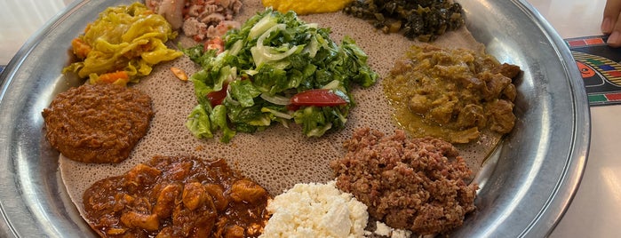 Zeni Ethiopian Restaurant is one of To try.