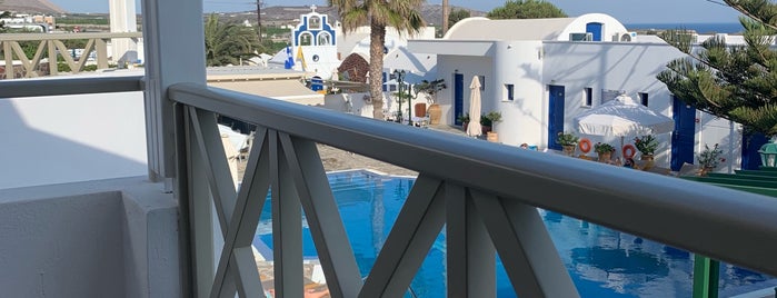 Mathios Village Hotel is one of Santorini hotels.