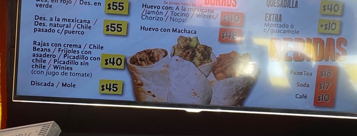 Burritos de Juárez is one of PROBADOS✔️.
