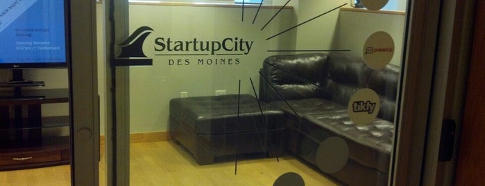 StartupCity Des Moines is one of Tempat yang Disukai Bryce.