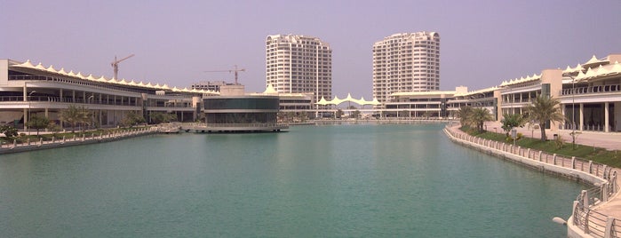 Houseboat Amwaj lagoon is one of Best places in bahrain.