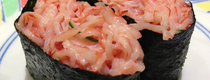 Sushi no Musashi is one of Japan #vegan.