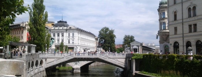 Tromostovje is one of Ljubljana 2015.