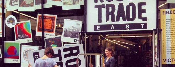 Rough Trade East is one of London.