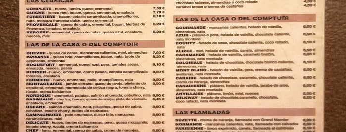 Le Comptoir de la Crêpe is one of Madrid.