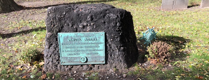 Grave of Samuel Adams is one of Boston.