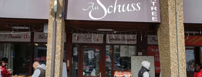 Au Schuss is one of Places to try.