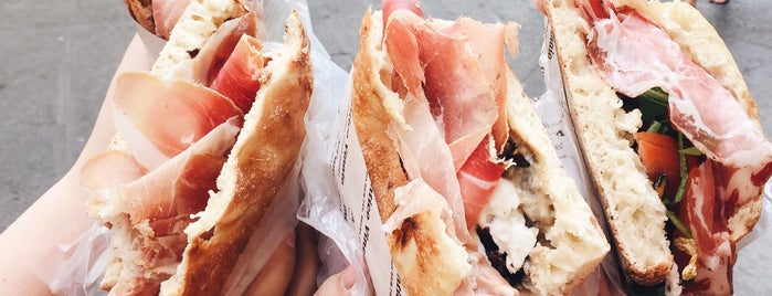 All'Antico Vinaio is one of Shanna’s Liked Places.