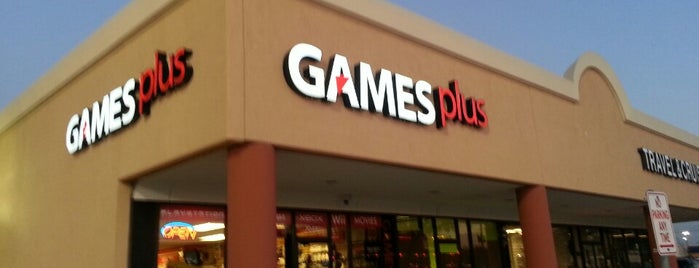 Games Plus is one of Joey’s Liked Places.