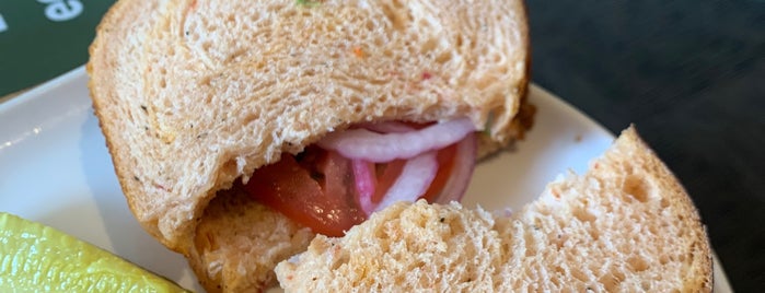Panera Bread is one of The 9 Best Places for Everything Bagels in Columbus.