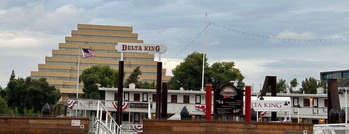 Delta King Hotel is one of Old Sacramento Merchants.