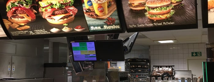 McDonald's is one of สถานที่ที่ Frank ถูกใจ.