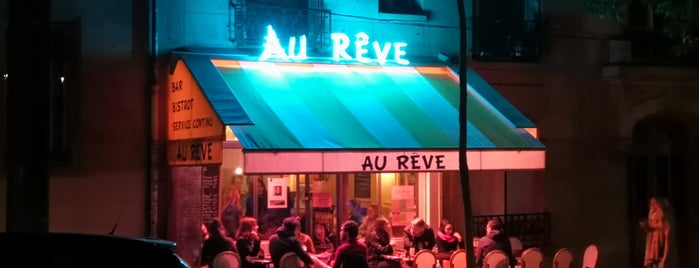 Au Rêve is one of Terrasses chauffées ou fumer.