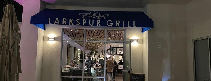 Larkspur Grill is one of Tempat yang Disukai billy.