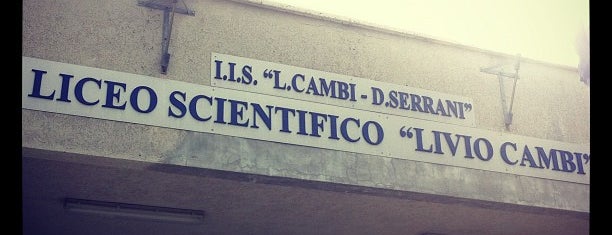 Liceo Scientifico Livio Cambi is one of Scuole superiori della provincia di Ancona.