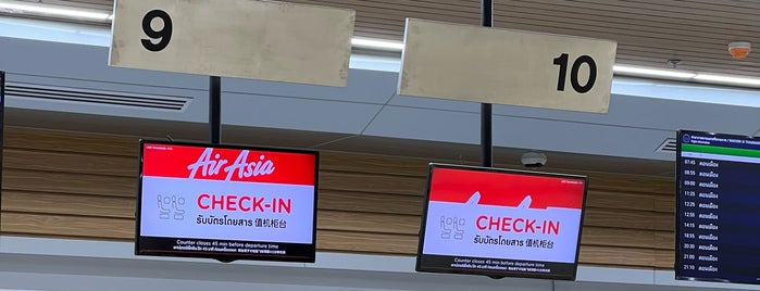 Air Asia Check-in Counter is one of Nakhon Si Thammarat.