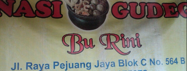 Nasi Gudeg Bu Rini is one of Food.