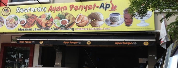 Restoran Ayam Penyet- AP is one of Makan @ PJ/Subang(Petaling) #1.