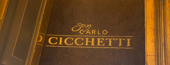 San Carlo Cicchetti is one of London.