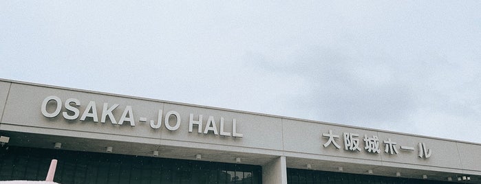 Osaka-Jo Hall is one of Japan.