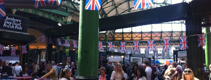 Borough Market is one of Londres.