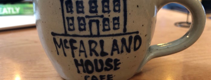 McFarland House Cafe is one of Coffee.