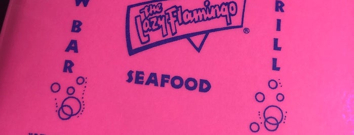 Lazy Flamingo Rawbar & Grill is one of David : понравившиеся места.