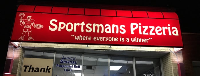 Sportsman's Pizzeria is one of The Y&. Experience.