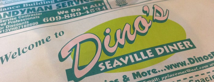 Dino's Seaville Diner is one of Diners I want to go.