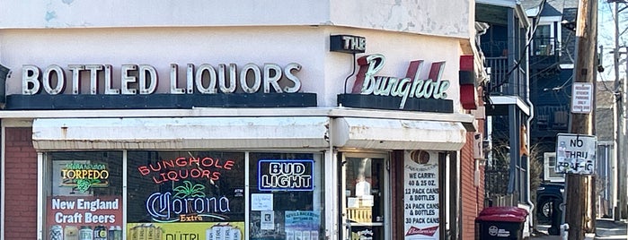 Bunghole Liquors is one of boston + salem.
