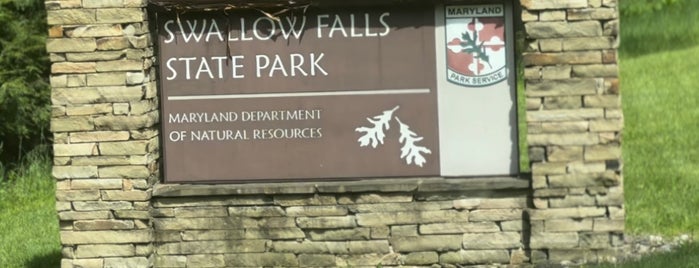 Swallow Falls State Park is one of Area Highlights for Visitors.