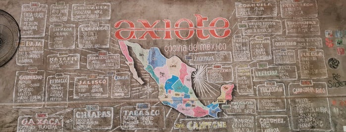 Axiote is one of ada eats and explores, mexico.