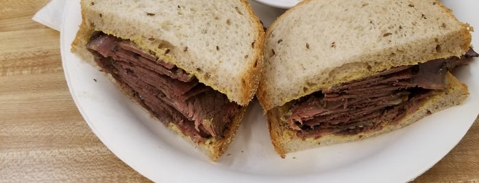 Marv's Deli is one of New places to try.