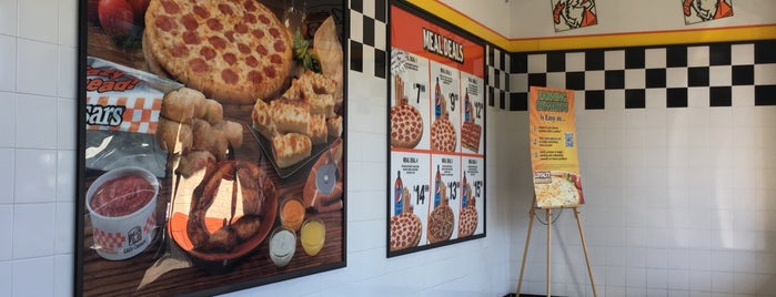 Little Caesars Pizza is one of UNCW Freshman Survival Guide.