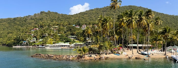 Marigot Bay is one of St Lucia.